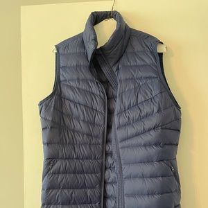 Long Lands End Navy Vest